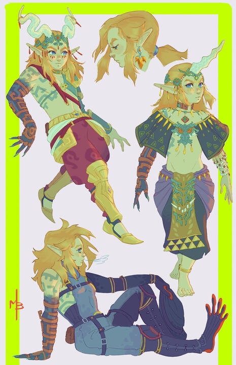 TotK Link (Fanart)