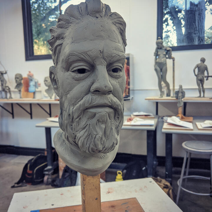 Portrait Sculpture (Not a sketch but I love him)
